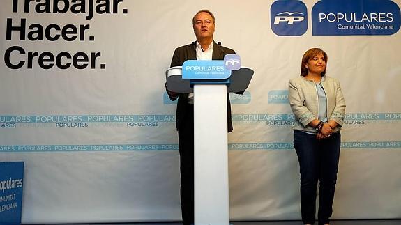 El PPCV se ofrece a PSPV y C's para liderar gobiernos estables «como fuerza más votada»