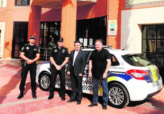 Nuevo coche de la Policía de Rafal