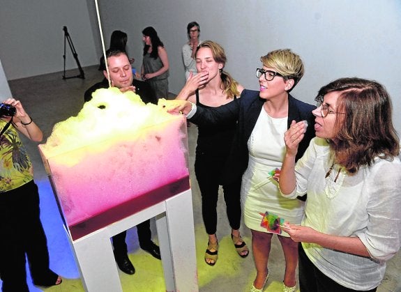 Julia Calvo ilumina el Centro Párraga