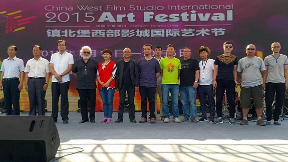 Gabarrón, elegido para inaugurar el I Festival de Arte del West China Film Studio