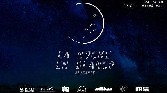 Alicante celebra su Noche en Blanco el próximo día 24