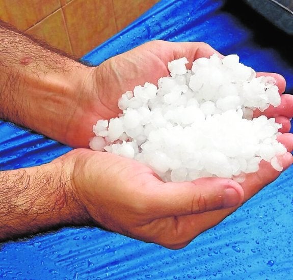 Las tormentas eléctricas, de lluvia y de granizo anticipan jornadas menos cálidas