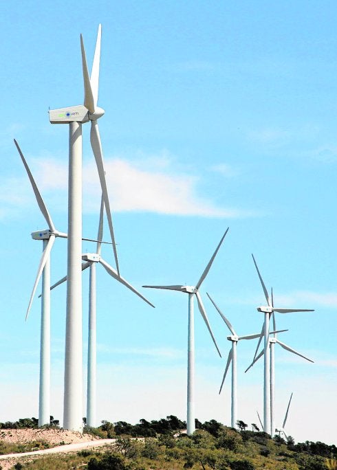 Calma chicha para la eólica