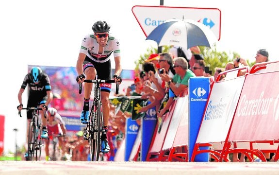 Dumoulin y Froome se reparten el sol