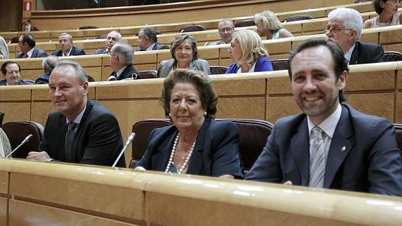 Fabra y Barberá defienden la veteranía como un valor a aportar en el Senado