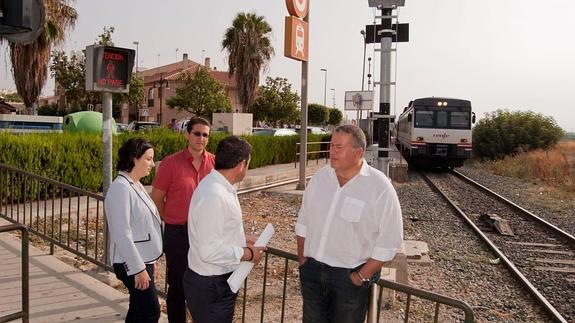 Bernabé: «La extensión del AVE a Lorca es la solución a las vías en Alcantarilla»