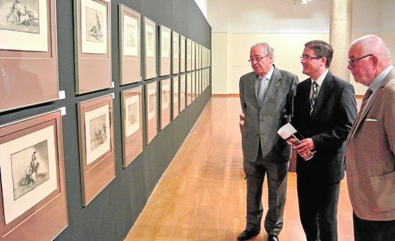El Palacio Almudí inaugura la muestra de grabados de Goya
