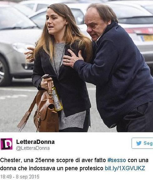 Descubre que su novio en realidad es una mujer