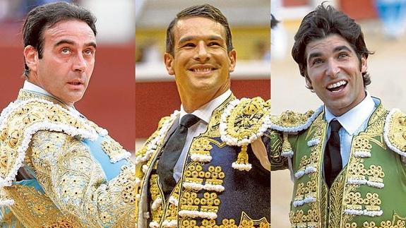 Ponce, Manzanares y Cayetano lidian hoy toros de Las Ramblas