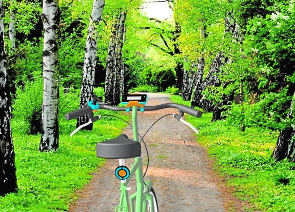 Una bicicleta interactiva, segura y divertida