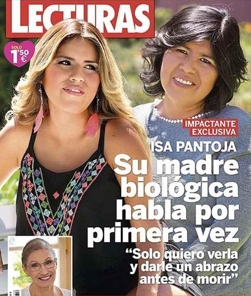 Chabelita conoce a su madre biológica en la portada de Lecturas