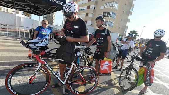 Listos para el triatlón de triatlones