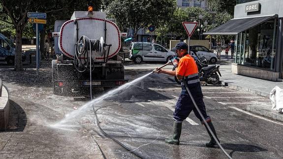 El Ayuntamiento de Alicante, satisfecho con el plan intensivo de limpieza de la UTE