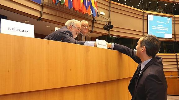 La Diputación se compromete en Bruselas a plantar un millón de árboles en la provincia