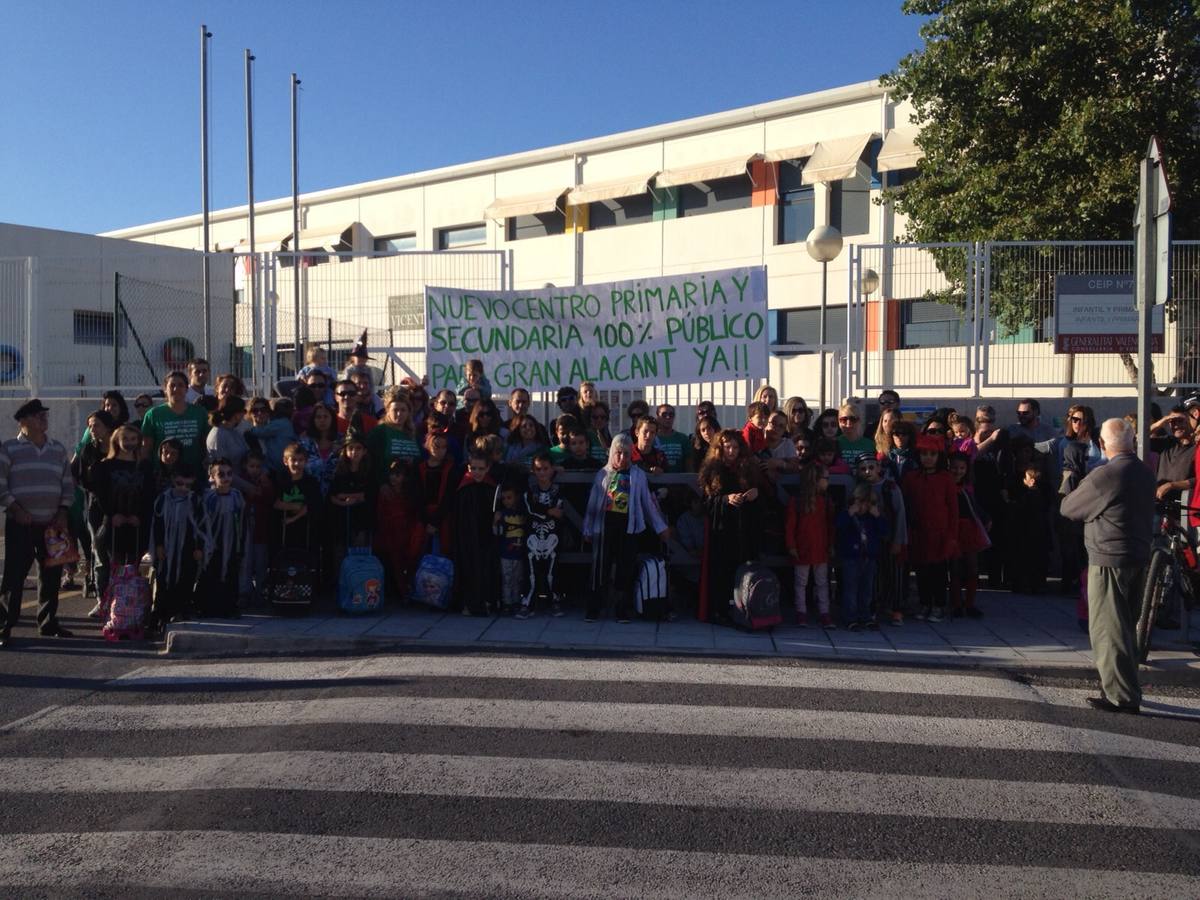 Acabar con las trece aulas prefabricadas