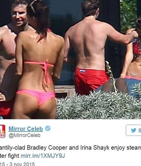 Irina Shayk y Bradley Cooper, pasión desenfrenada en el Caribe