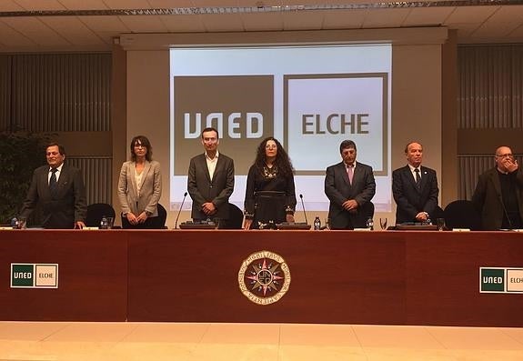 Acto de apertura de curso en la UNED