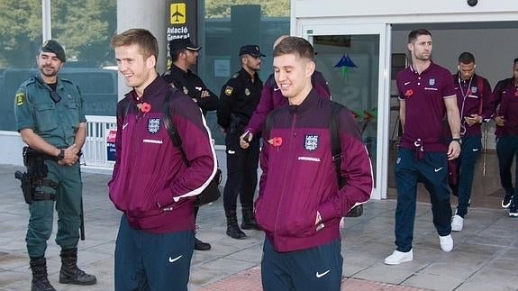 La selección inglesa llega a Alicante y se concentra en Finestrat