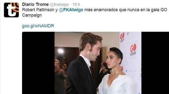 Robert Pattinson y FKA Twigs más unidos que nunca