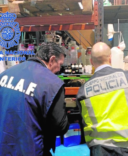 La Policía captura a un grupo dedicado a la falsificación masiva de champú