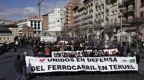 La Generalitat y Sagunto apoyan en Teruel el eje Cantábrico-Mediterráneo