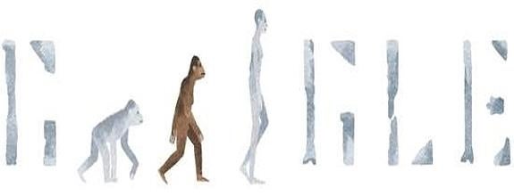 Lucy, la australopithecus afarensis celebra su 41 cumpleaños en el doodle de Google