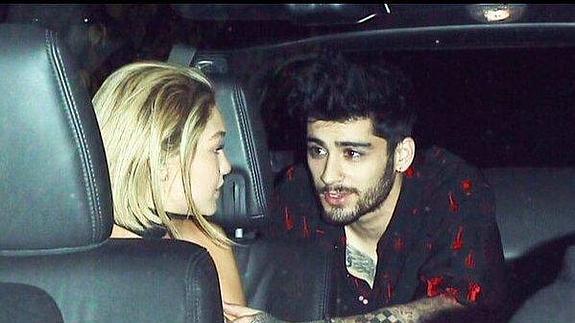 Gigi Hadid y Zayn Malik, ex de One Direction, juntos