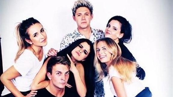 Selena Gomez y Niall Horan, de One Direction, cogidos de la mano