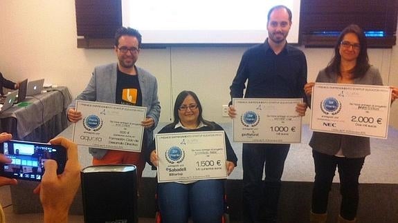 Premiadas dos aplicaciones móviles de emprendedores de la UMH