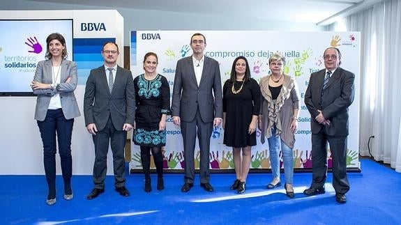 BBVA apoya tres proyectos solidarios en Alicante