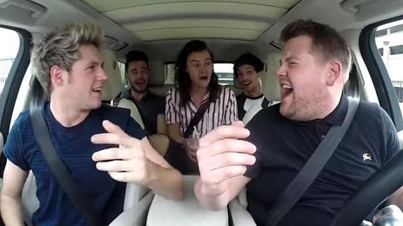 One Direction protagoniza su entrevista más extraña: Carpool Karaoke