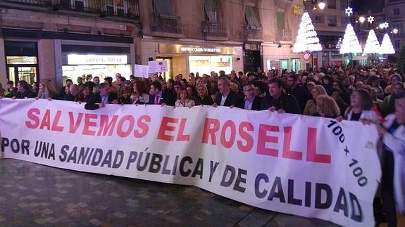 Centenares de personas reclaman un Rosell «al 100%» en Cartagena