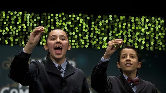 Los Niños de San Ildefonso preparan sus voces para el sorteo de Navidad