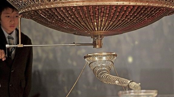 Todo listo para el sorteo de Lotería de Navidad