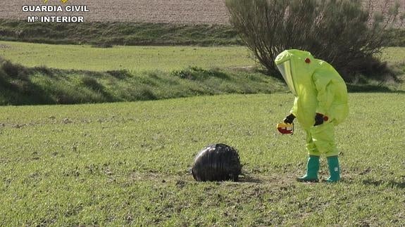 NOVIEMBRE. Basura espacial caída del cielo