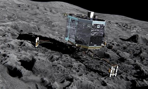 El robot 'Philae' vuelve a comunicarse con la Tierra