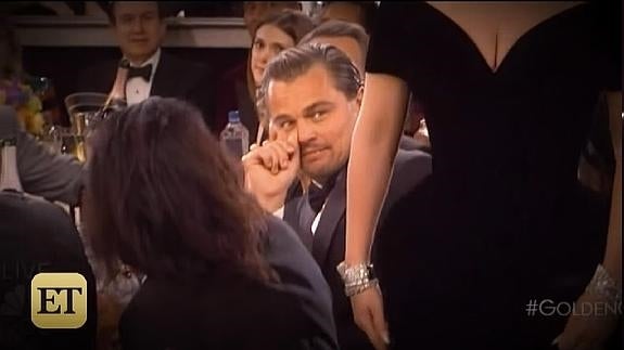 Leonardo DiCaprio explica su mueca hacia Lady Gaga en los Globos de Oro
