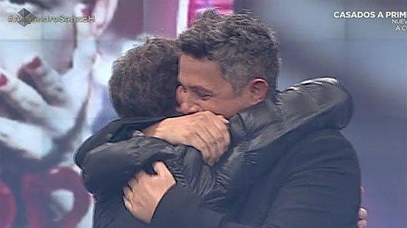 Pablo Motos y el valorado gesto de Alejandro Sanz tras morir su padre