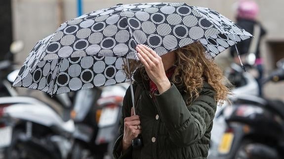 Lluvias débiles en la provincia