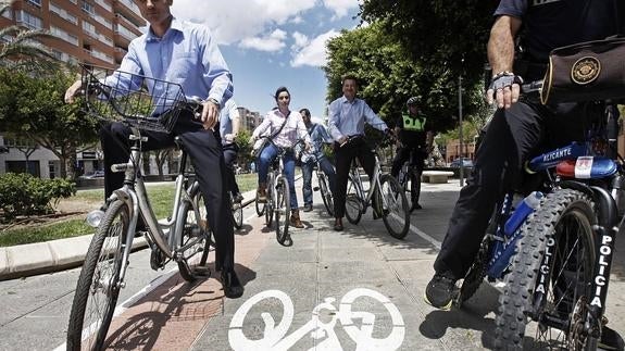 Benidorm tendrá 50 kilómetros de carril bici en 2017