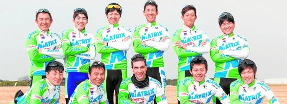 Brasileños y japoneses en la Vuelta a Murcia