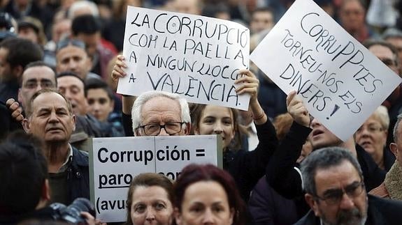 Manifestaciones contra la corrupción en la provincia