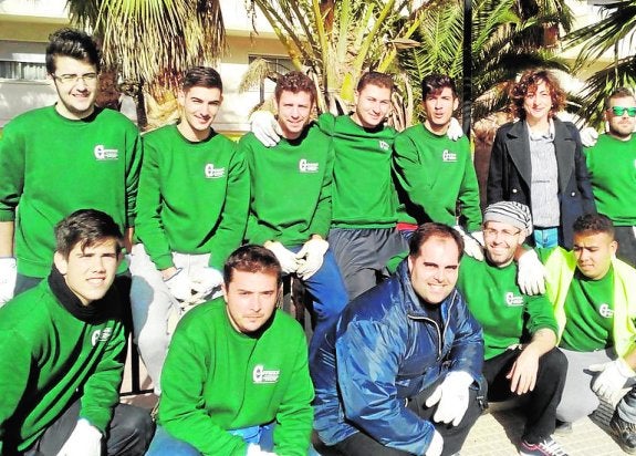 Convega forma a quince desempleados de la comarca en técnicas de jardinería