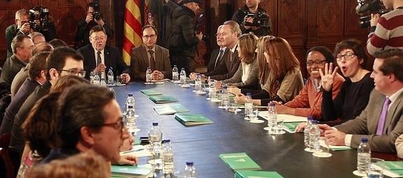 Los diputados valencianos actuarán como grupo único con la financiación