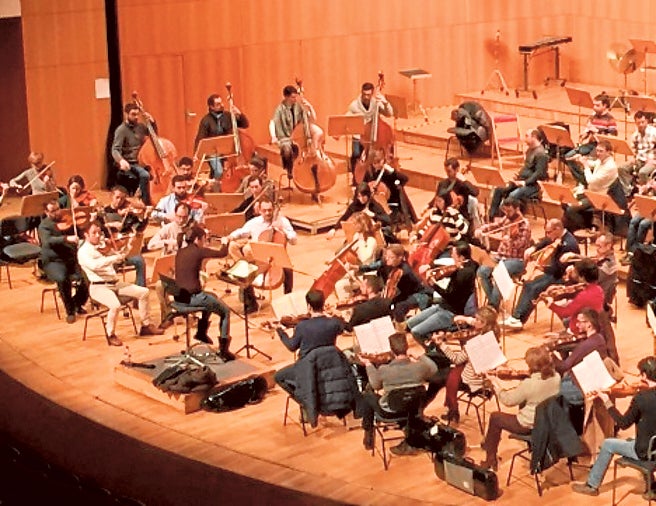 Concierto con notas europeas