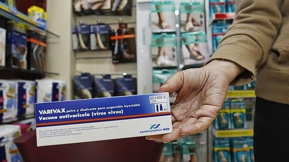 Sanidad incluye la vacuna de la varicela a partir de abril
