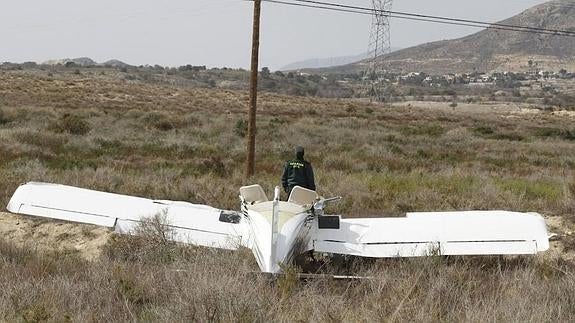 Dos fallecidos tras sufrir un accidente de avioneta en Mutxamel