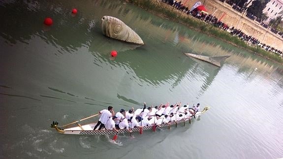 Broche de oro en el Segura