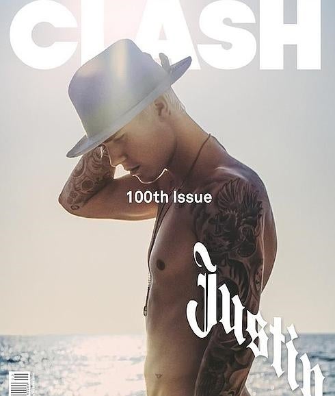 Justin Bieber no está desnudo en la portada de Clash Magazine