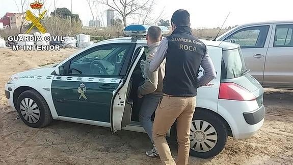 Dos detenidos por robar 28 toneladas de cobre en la provincia